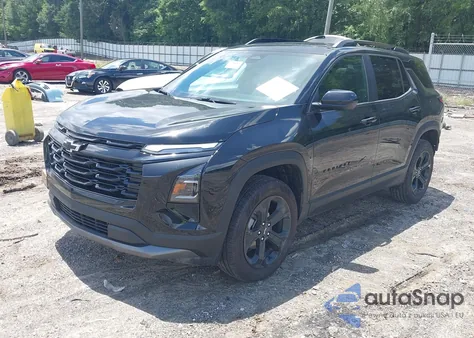 2025 Chevrolet Equinox Fwd Lt из США, поврежденный, VIN 3GNAXHEG9SL257370